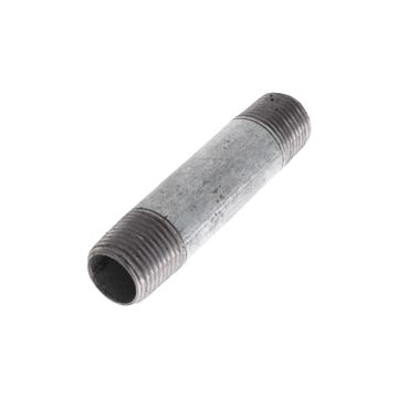 Pipe Nipple Steel 2-1/2" x 4" Galvanized (import)