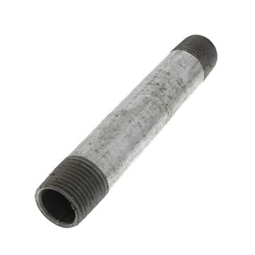 Pipe Nipple Steel 4" x 6" Galvanized (import)