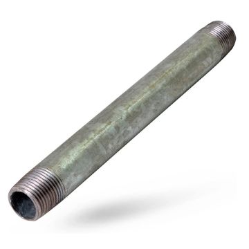 Pipe Nipple Steel 1-1/2" x 8" Galvanized