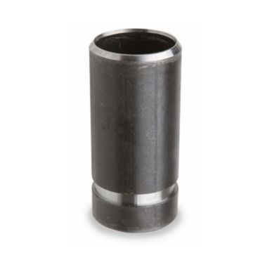 Pipe Nipple Steel Bevel x Groove 2" x 3-1/2 Black