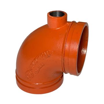 Grooved Drain Elbow 3" (204)
