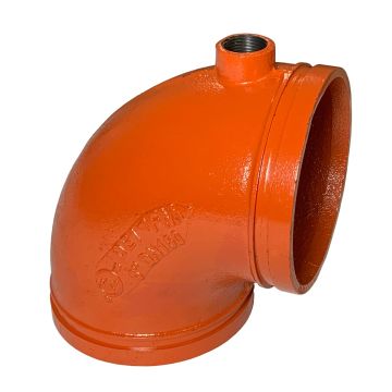 Grooved Drain Elbow 8" (204)