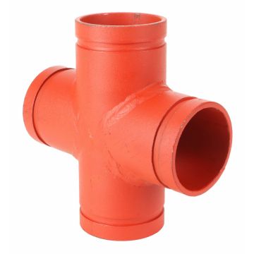 Grooved Straight Cross 10" Standard Radius (401) Closeout