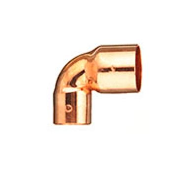 Copper Fitting 1" x 1/2" CxC 90 Elbow (=Nibco 607)