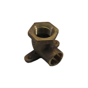 Copper Fitting ½"CxFIP 90°Cast Br Drop Ear Elb(Nibco707-3-5)