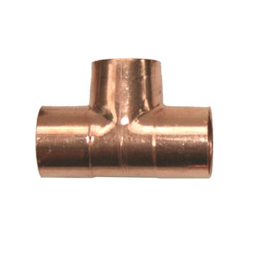 Copper Fitting ½" x ½" X 1" CxCxC Tee(10/100/29#)(Nibco 611)