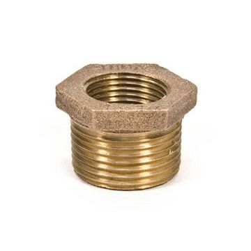Brass Fitting 1" x 3/4" Threaded Hex Bush (50/200)