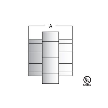 PIPE FITTING Malleable Union ½" (50/100)(=Anvil 463)