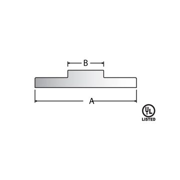 PIPE FITTING Malleable Floor Flange 1"(20/80)(=Anvil 1190)
