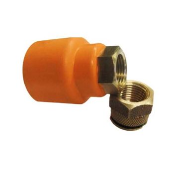 CPVC Head Adapter 1" SLIP x 3/4" FIP Brass Thread