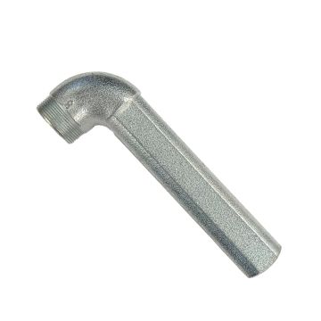 90 Degree Flex Hose LONG(7") Nipple 1" x 1/2" (for AR-400) MegaFlex
