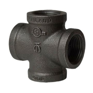 Pipe Fitting Ductile Iron Cross 1¼"x1" (16/32/41#)