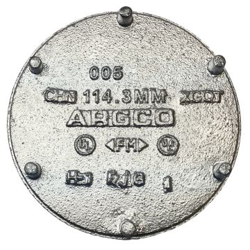 Grooved End Cap 5" Galv (005G)