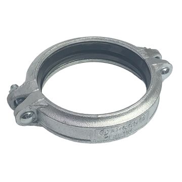 Grooved Coupling Std Flexible 2" Galv (101G)