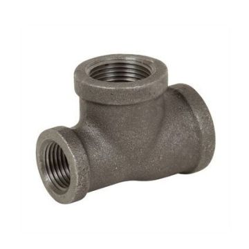PIPE FITTING Malleable Reducing Tee 1"x½"x1"(30/60)