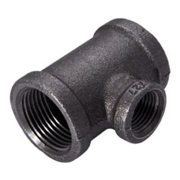 Pipe Fitting Ductile Iron Reducing Tee 1½"x1¼"x¾"(20/40/46#)