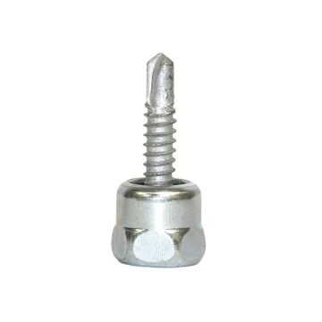 Sammy Steel DST-10 BOTTOM MOUNT 1/4-20 SHANK X 1" LENGTH FOR 3/8" THREADED ROD