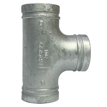 Grooved Standard Radius Tee 2" Galv (004LG)