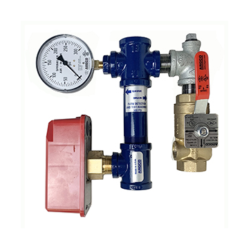 Fire Protection Potter Residential Riser 1-1/4" w/T&D Valve