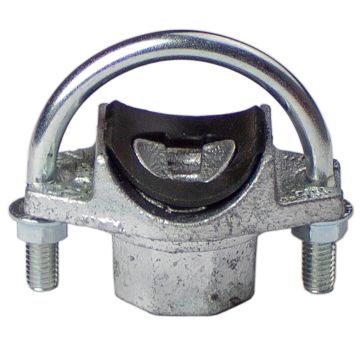 U-Bolt Mechanical Tee 1-1/2" x 1" Galv(300UG)=Gruvlok #7044