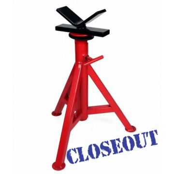 PT Pipe Stand V-Head Low Pipe Support (22"-40") fits 56657 CLOSEOUT