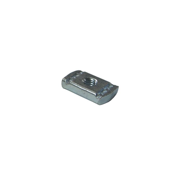 Strut(Channel) Nut 1/4" w/out Spring Galv (100) Strut(Channel) Nut 1/4" w/out Spring Galv (100)