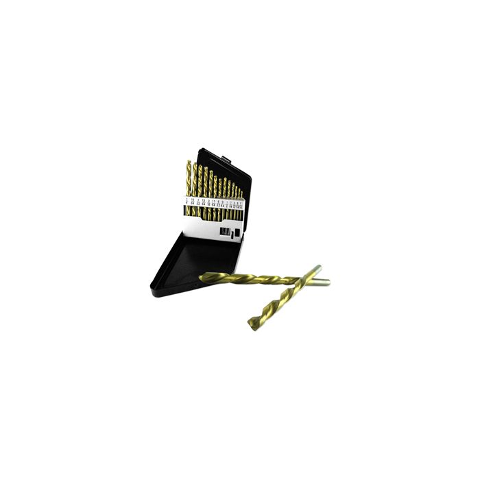 Drill Bit HSS 13pc Left-Hand Set 1/16-1/4 by 1/64th