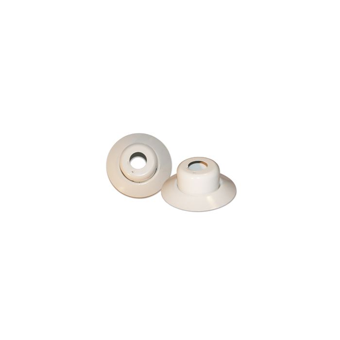 Escutcheon Pendant 2pc Set 401 Cup 3/4" Short Taper Skirt WH