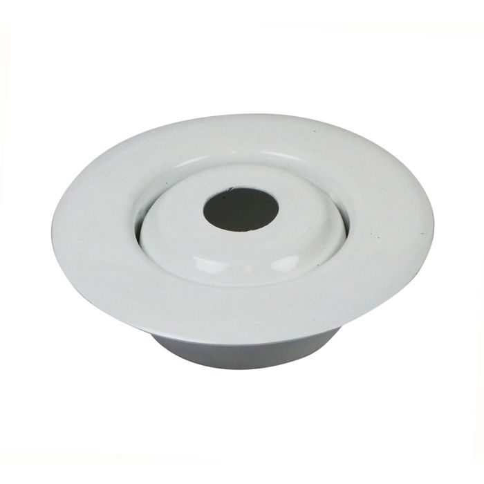 Escutcheon 2PC 501 ALUMINUM WHITE Flush/Rec 3/4"IPS Escutcheon 2PC 501 ALUMINUM WHITE Flush/Rec 3/4"IPS