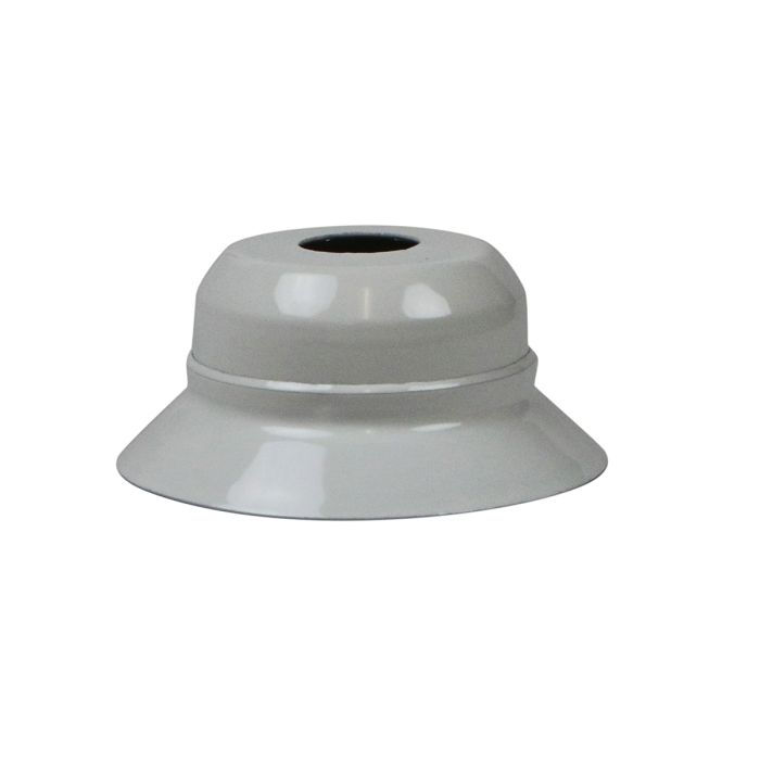 Escutcheon 2PC 403 Aluminum white 1/2" 3-1/4" Covrg 1"-1-3/8 Escutcheon 2PC 403 Aluminum white 1/2" 3-1/4" Covrg 1"-1-3/8