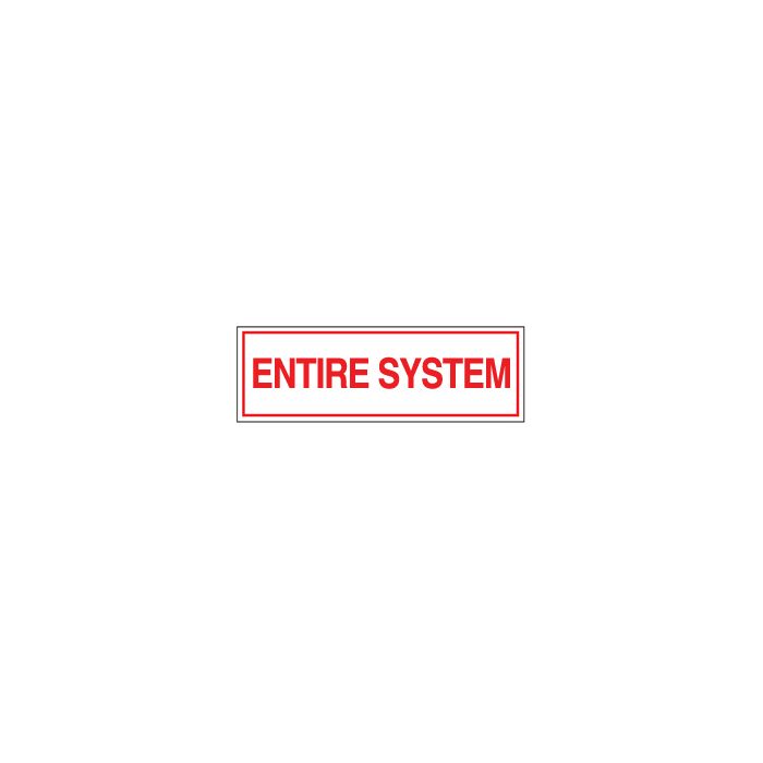 Sign Alum  6x2 Entire System (100/1000/22#)