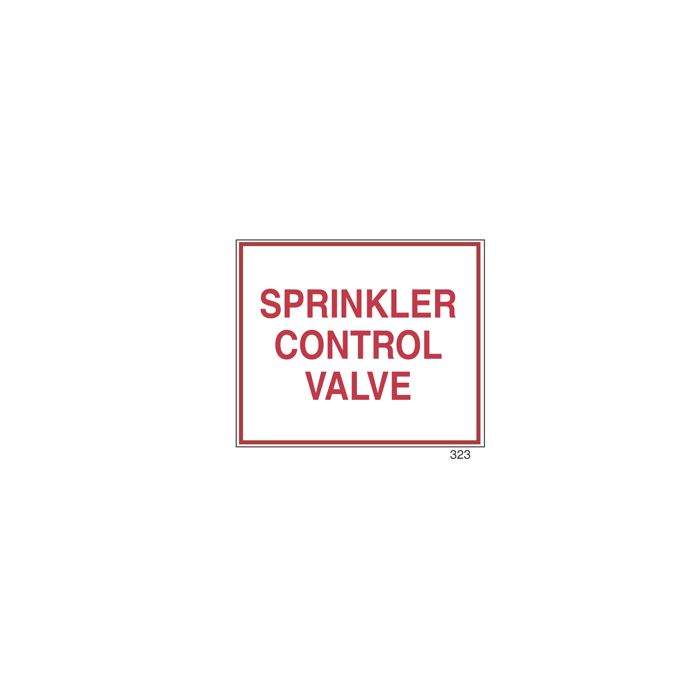 Sign Alum 12x10 Sprinkler Control Valve(200/64#) Sign Alum 12x10 Sprinkler Control Valve(200/64#)