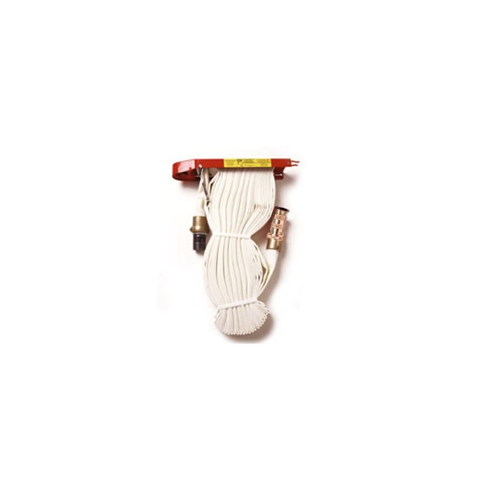 Fire Hose Rack Pack 1.5" x 75' W/Brass Nozzle (1/17#)