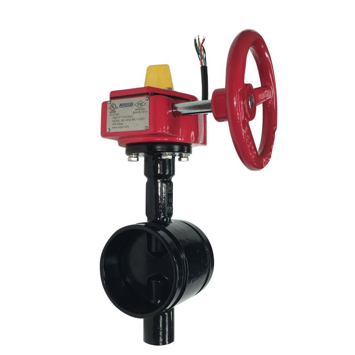 Fire Protection Butterfly Valve Groove 4" 300# UL,FM Fire Protection Butterfly Valve Groove 4" 300# UL,FM