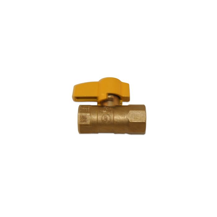 Ball Valve Gas 1/2"IPS FxF T Handle (10/100/43#)AGA/CGA/UL Ball Valve Gas 1/2"IPS FxF T Handle (10/100/43#)AGA/CGA/UL