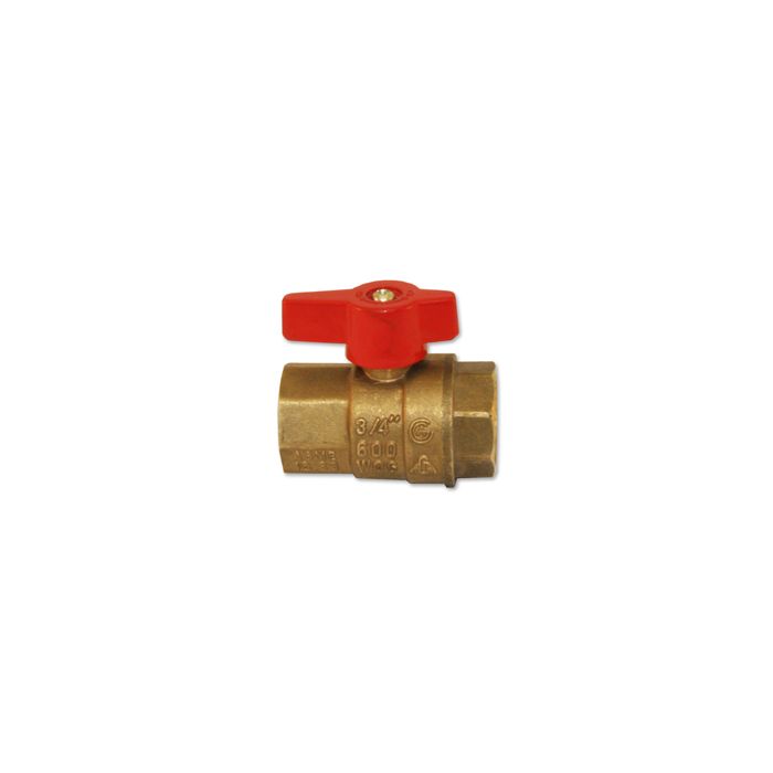 Ball Valve Gas 3/4"IPS FxF T Handle (12/96/45#)AGA/CGA/UL Ball Valve Gas 3/4"IPS FxF T Handle (12/96/45#)AGA/CGA/UL