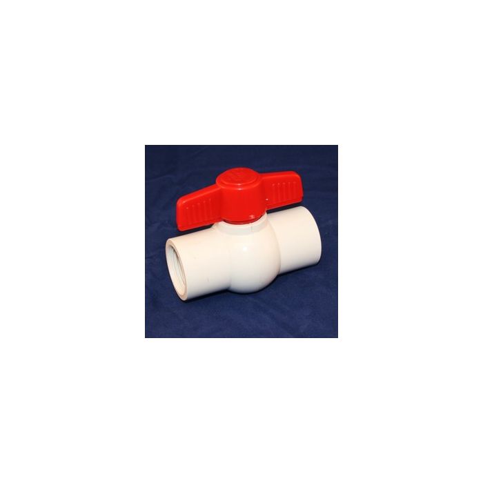 Ball Valve PVC 1-1/4"(Threaded)(25/100/67#)