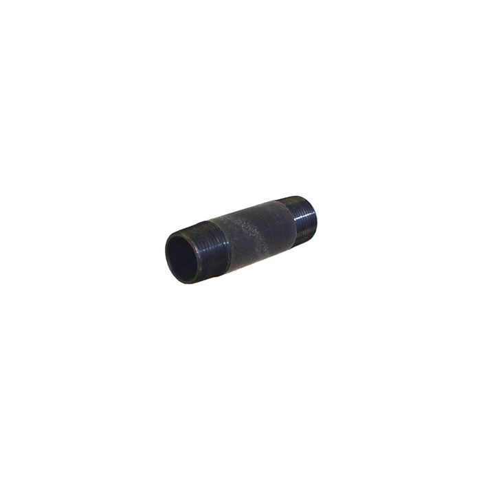 Pipe Nipple  Steel 1" X 4" Black (import)(25/100/12#)