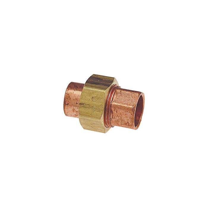 Copper Fitting 3/4" CxC Union (20/200/64#)(=Nibco 633) Copper Fitting 3/4" CxC Union (20/200/64#)(=Nibco 633)