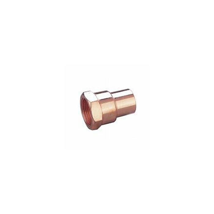 Copper Fitting 1" x 1/2" CxFE Adapter (=Nibco 603) Copper Fitting 1" x 1/2" CxFE Adapter (=Nibco 603)