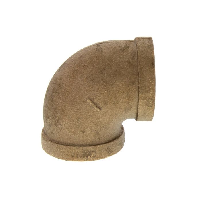 Brass Fitting 1/2" 90° Threaded Elbow (50/200)
