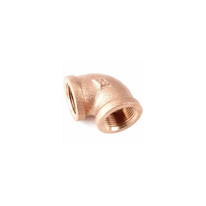 Brass Fitting 1" 90° Threaded Elbow (1/80)