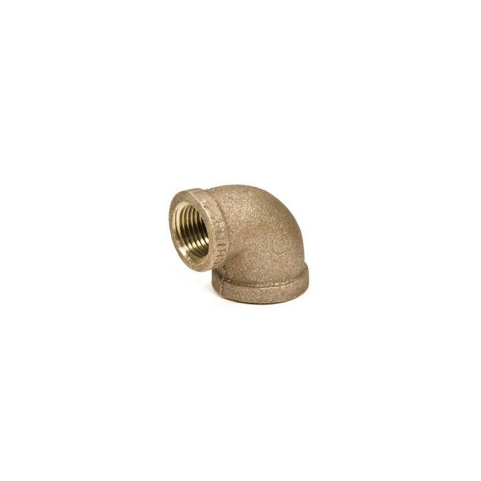 Brass Fitting 1" x 3/4" 90° Threaded Elbow