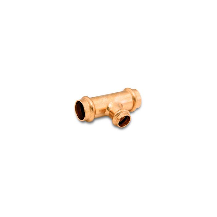 Copper Press Fitting 1"Prs x 1"Prs x ½"Prs Tee (5/50/20#)