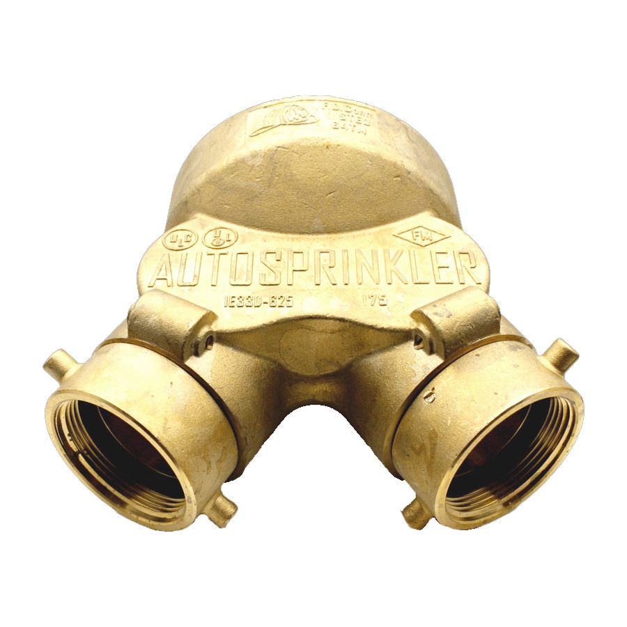 FDC Straight SIAM 6 x 2.5 x 2.5 BR double-clappered NST - ARGCO.COM