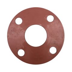 Gasket Pipe Flange Red Rubber Full Face  150# 2" x 1/8"