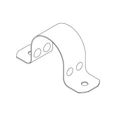 CPVC/IPS Two Hole Pipe Strap 3/4" UL