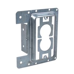 LOW VOLTAGE MOUNTING PLATE (NEW CONSTRUCTION), 2 GANG