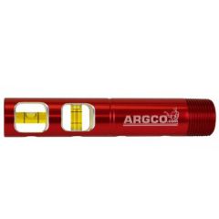 Spotter Level has 1" male NPT and 1/2" female NPT