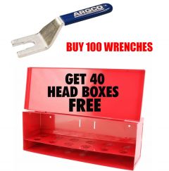 Buy 100 Head Box Wrenches, get 40 FREE 12-Head Boxes